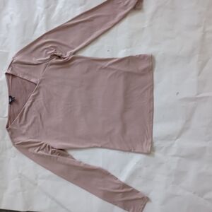Express Blush Long Sleeve Blouse